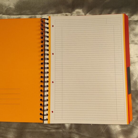 Hardcover Oxford International Meeting Book Fling Book Notebook - Picture 2 of 3